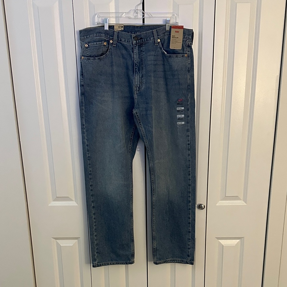 Classic Blue Straight Leg Women's Jeans